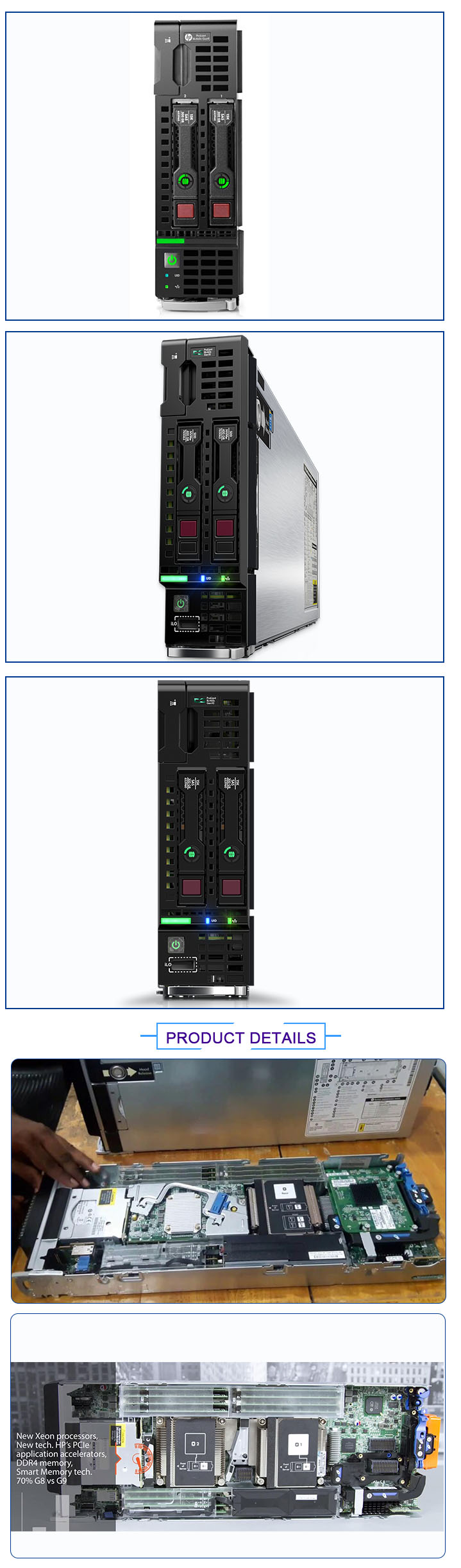 Highly HPE ProLiant BL460c Gen10 Server with 3.6 GHz Intel Xeon Gold 6126F Processor