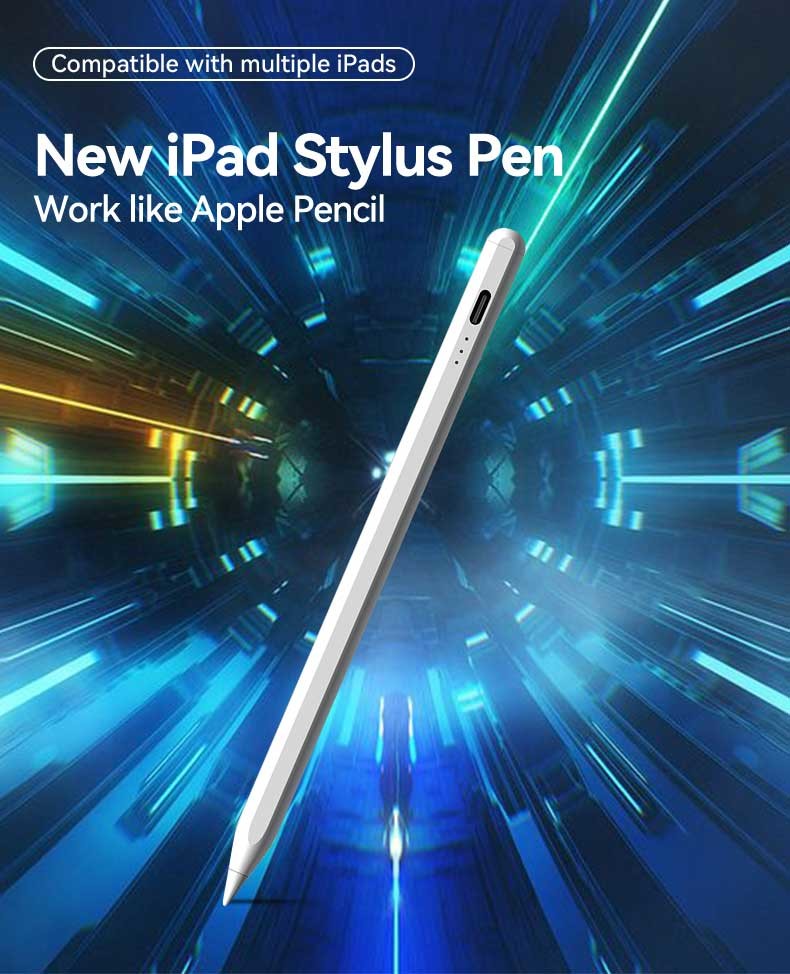 Lightweight Aluminum Stylus Pen Smooth Grip Universal For Tablets Smartphones Computers