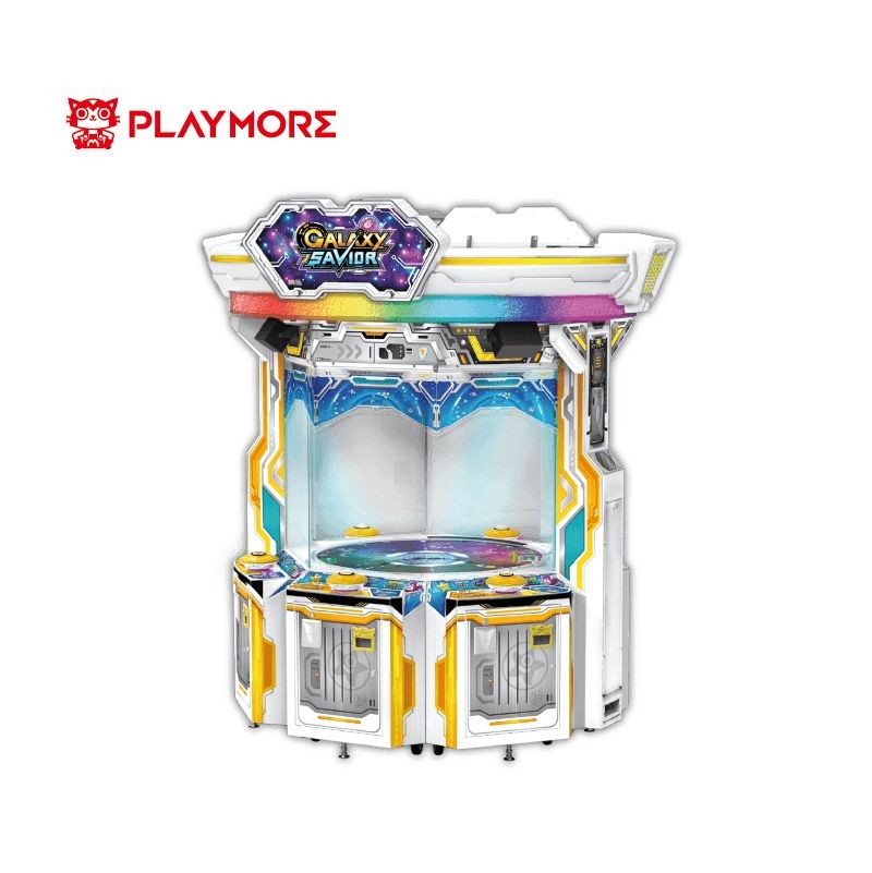 Mechanical Lottery Galaxy Game Arcade Machine 6 Players Challenge Super Bonus