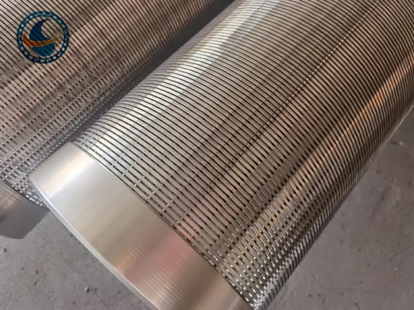 304 Stainless Steel Tube Well Water Filter Johnson V Wire Screen For Water