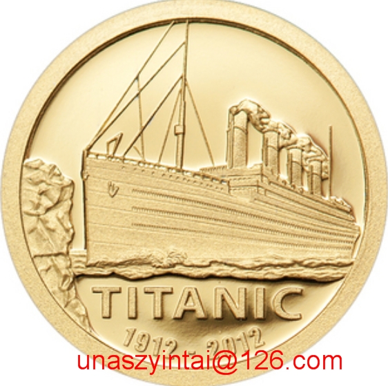 British Famous Titanic Boat Silver Coin