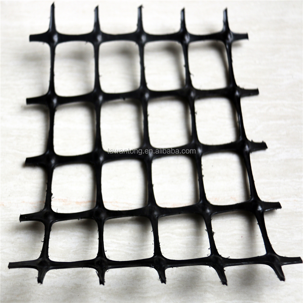 CE/ISO9001 Certified PP Biaxial Geogrid for Mining and Civil Engineering Construction