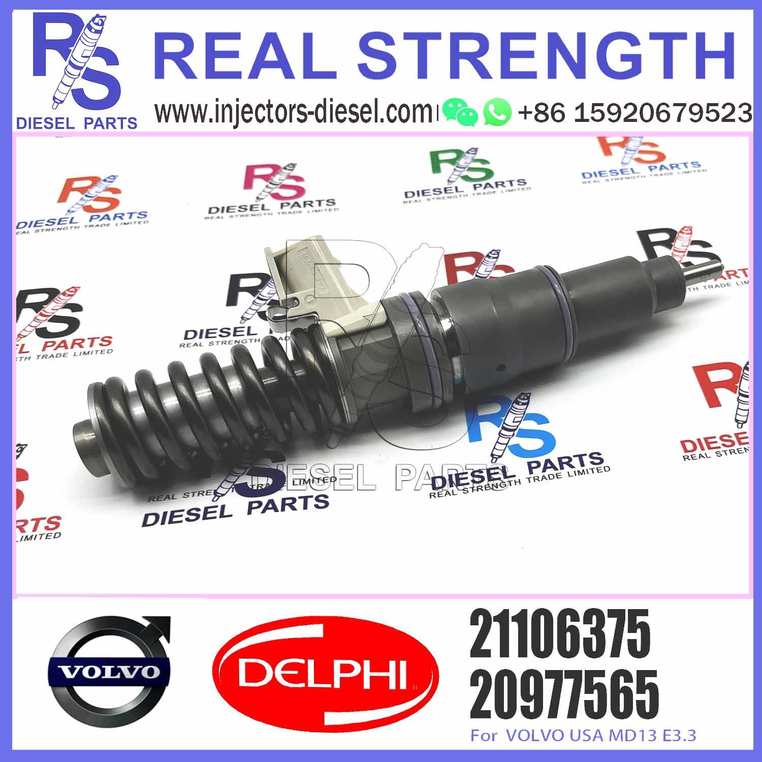 New Diesel Fuel Injector 21246331 85003110 BEBE4F06001 for V olvo MD11 21106375 21246331 21244717