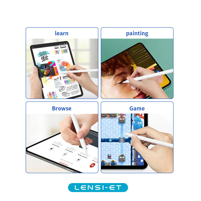 Palm Rejection Universal Stylus Pen For Tablet Long Working Time 165*9mm