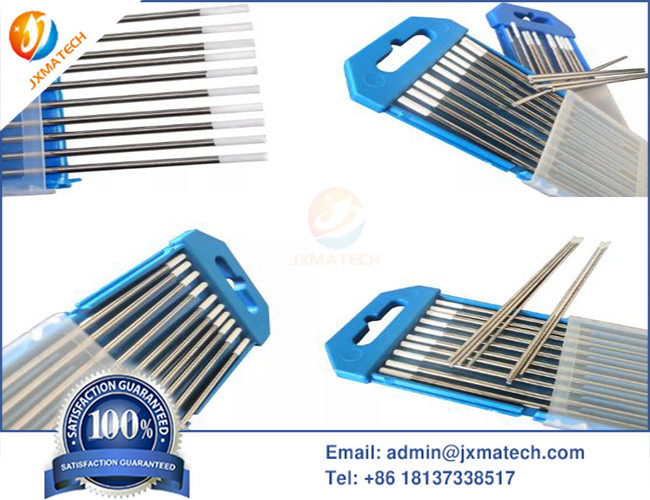 JX 2% Thoriated Tungsten Copper Alloy Electrodes WT20 Black Surface