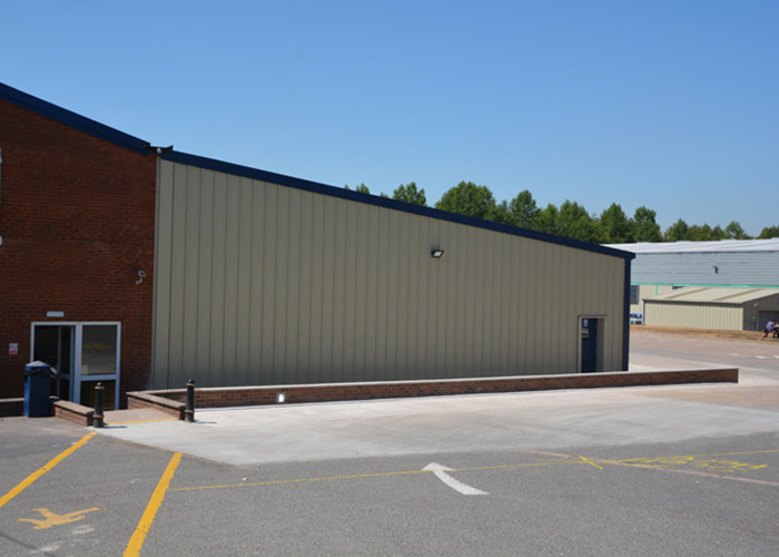 Prefabricated Factory Price Materials Structural Steel Structures Building Seamless Extension for Aerosol Business