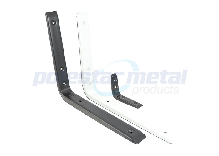 4mm Thickness Heavy Duty Shelf Support Brackets With 100mm Overall Projection