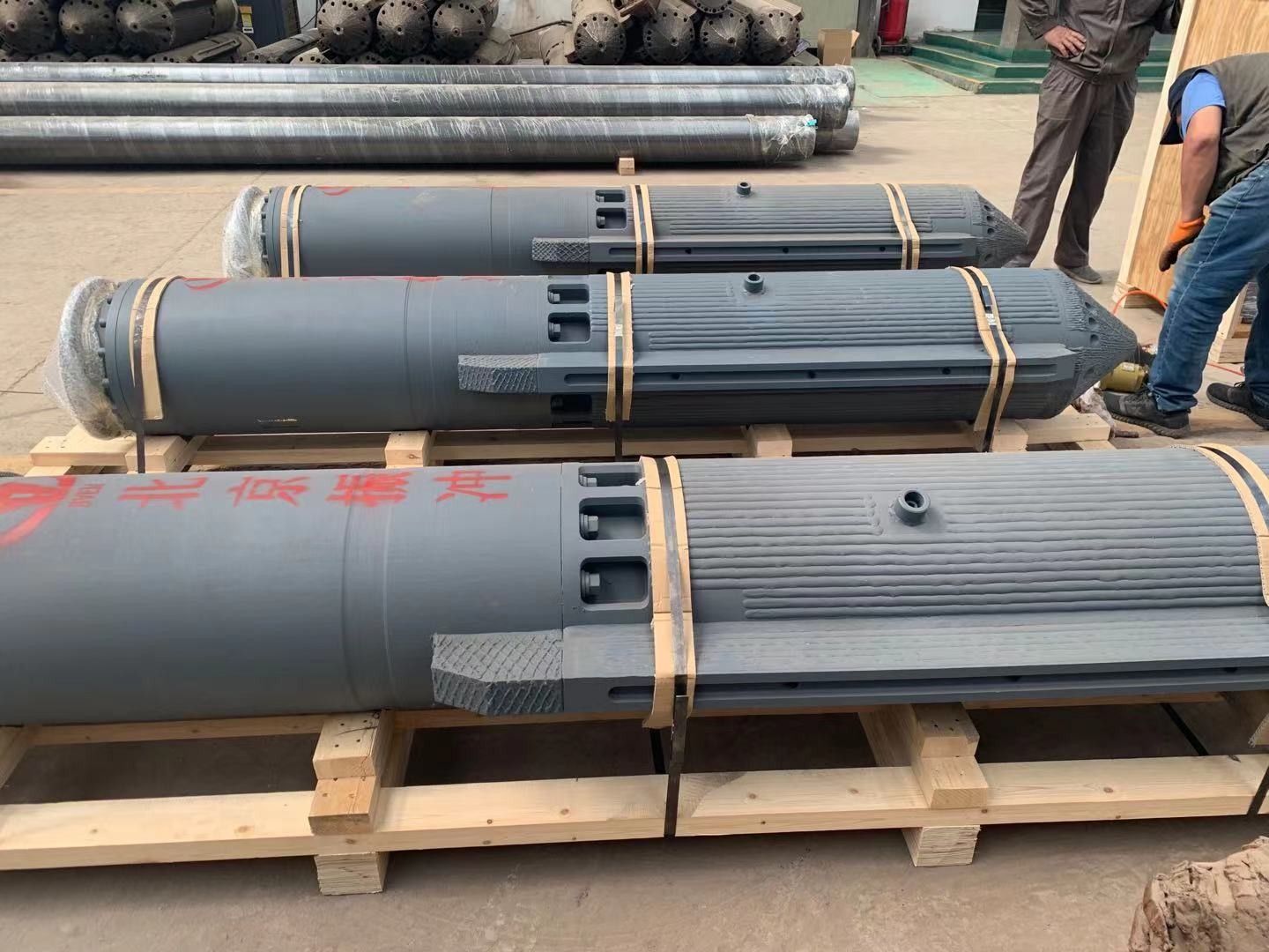 Compaction Pile 260kw Vibroflotation Equipment Strengthen Foundation Of Shear Capacity