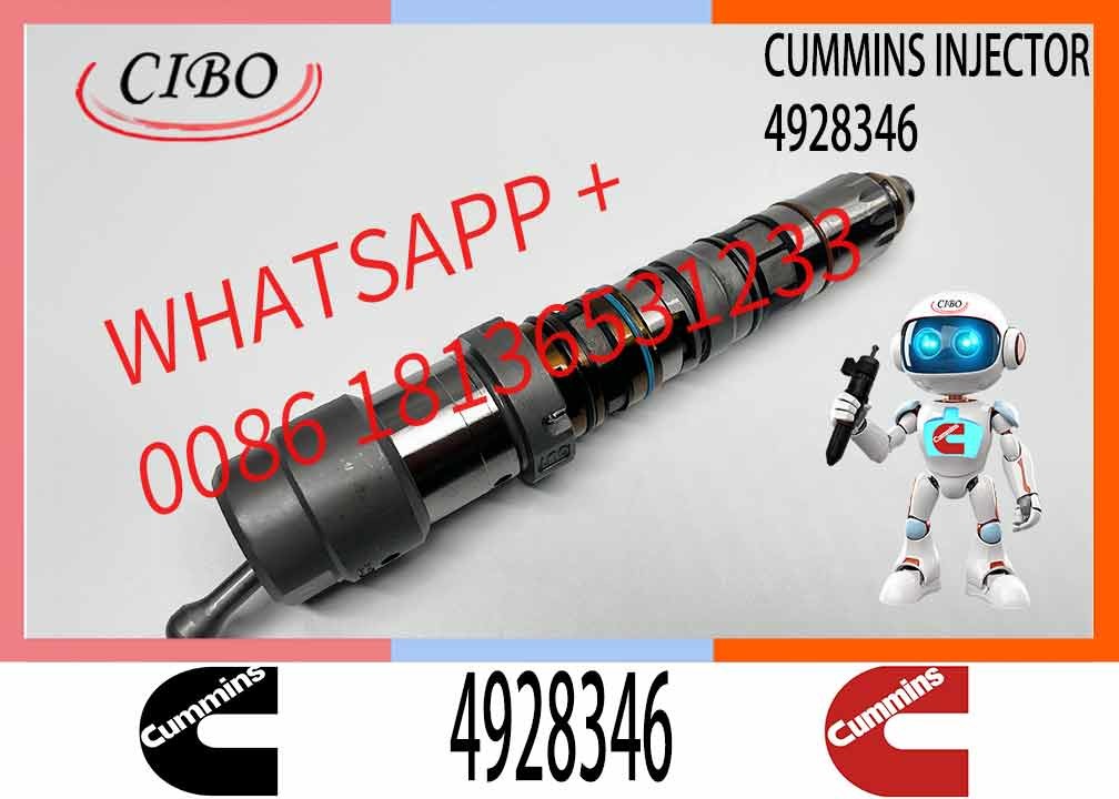 4928346 QSK23 Diesel Engine Common Rail Fuel Injector 4087887 4010163 3766446 4326781