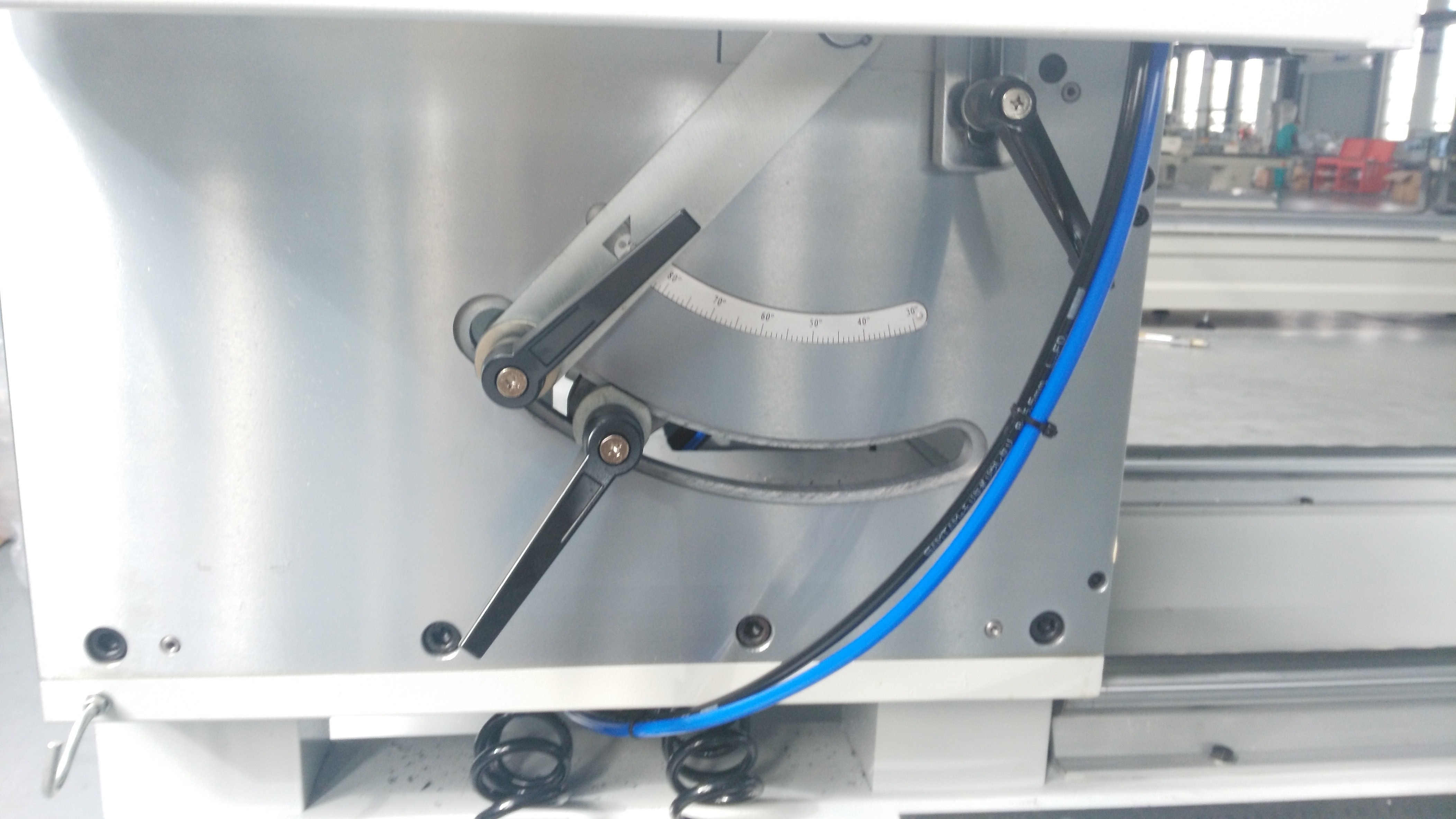 High quality cutting/precision double head saw/aluminium best price cutting/window cutting saw/two head cutter