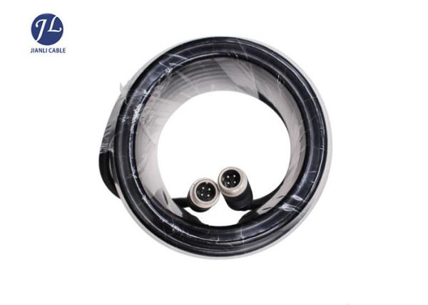 Customize IP67 4PIN 12MM Male To Male Extension Cable For Heavy Duty Vehicles