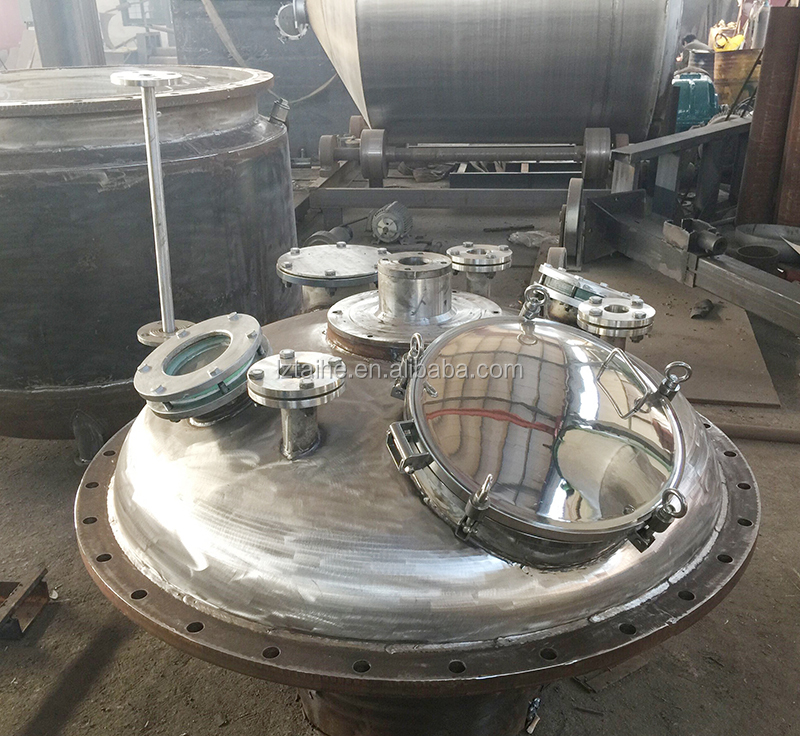 5 Ton Jacketed Batch 1 Cubic Meter Reflux Condenser Chemical Mixing Reactor with Heating
