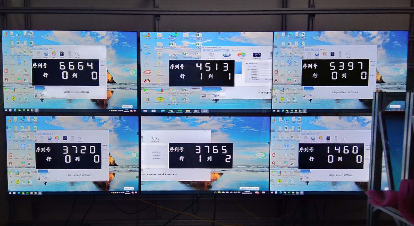 55 Inch SCCP 4K LCD Video Wall Seamless Display