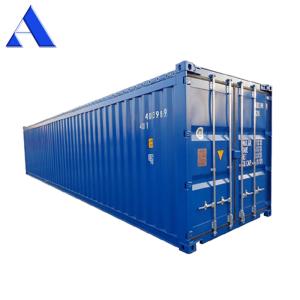 40ft Open Top Shipping Containers with Soft Type PVC Tarpaulin Roof Cover in