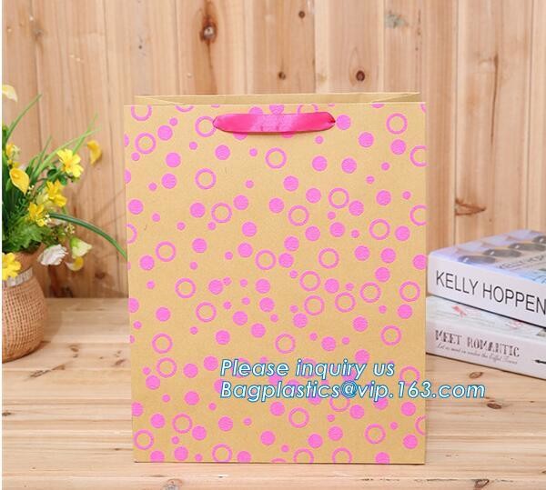 Luxury paper bags with handles Different Sizes,250gsm art paper shopping carrier bag custom printing with handle rope