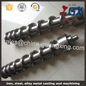 China single screw and barrel for plastic blowing machine/plastic screw barrel extrusion on sale