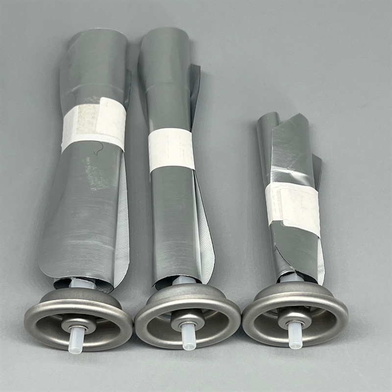 Compact Male Bag on Valve for Portable Gas Cylinders with Lightweight Design and Quick-Connect Feature