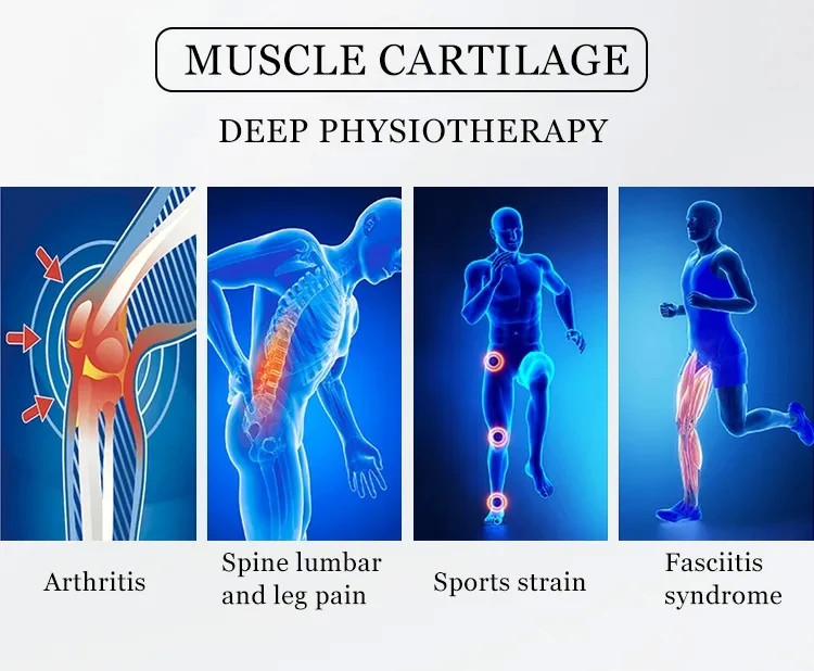 Physiotherapy Injury Recovery Relief Pain Magnetotherapy Equipment 3000Hz Oscillation Frequency