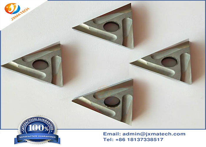 YG8 YG10 Tungsten Carbide Cutting Inserts For End Mill 14.53 G/Cc