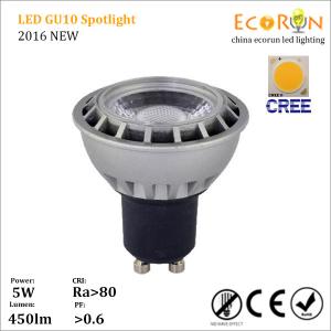  hot cheap dimmable led spotlight downlight ampoules lampe 5w 7w cree cob gu10 spot Manufactures