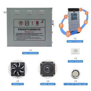 Smart Control Sauna Steam Generator With Auto Time & Temperature Cut-off System