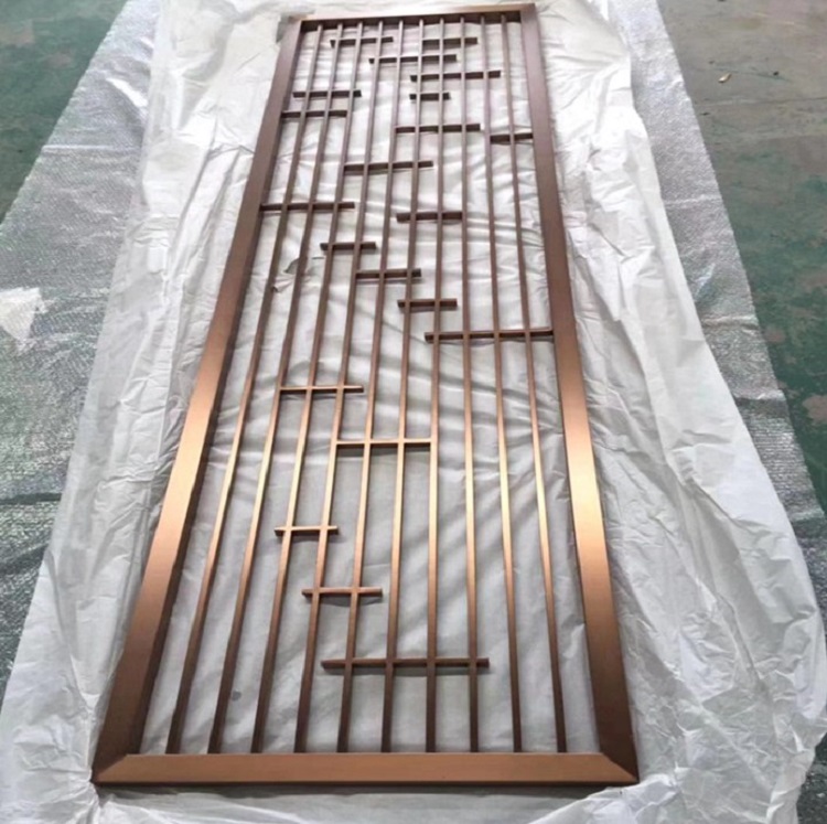 Decorative Partition Indoor Hotel Metal Privacy Screens