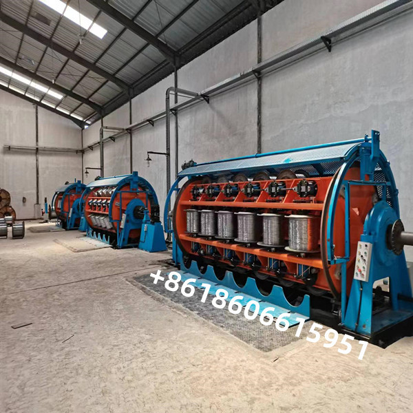 Jlk500/8+12+24 Rigid Stranding Machine With Wire Tension Control On Hmi