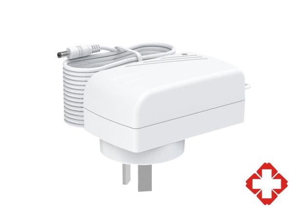 IEC/EN 60601 Certified 24W AU Plug Medical Power Supply, 12V/9V/5V/24V/36V
