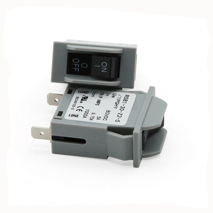 RSB1 Hydraulic Magnetic Circuit Breaker Switch DC80V AC250V 1A 2A 5A 7A 10A 15A 20A 25A 30A