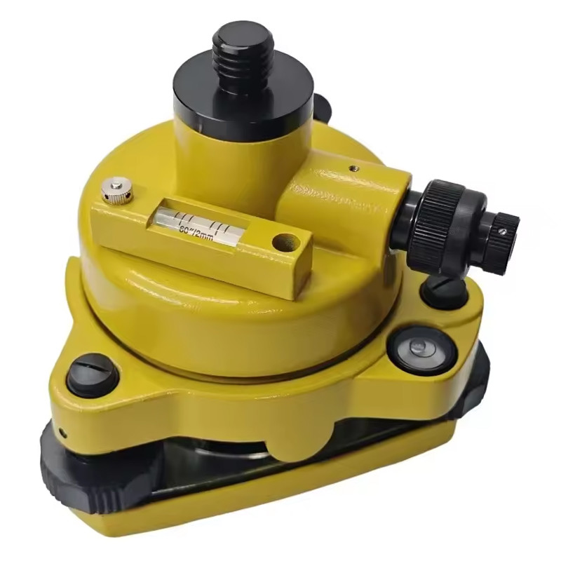 Tribrach And Optical Plummet Rotating Adapter For Prisms GPS 5/8"x11 Screw thread Install Surveying