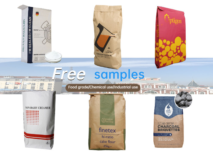 Concrete Interface Treatment Agent Multiwall Kraft Paper Bags 20kg 25kg