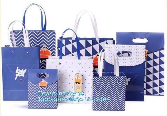 Cheap Customized Pink Printed Paper Shopping Bag For Clothing and Gift,Recycled Luxury Paper Bags & Retail Carrier Bags