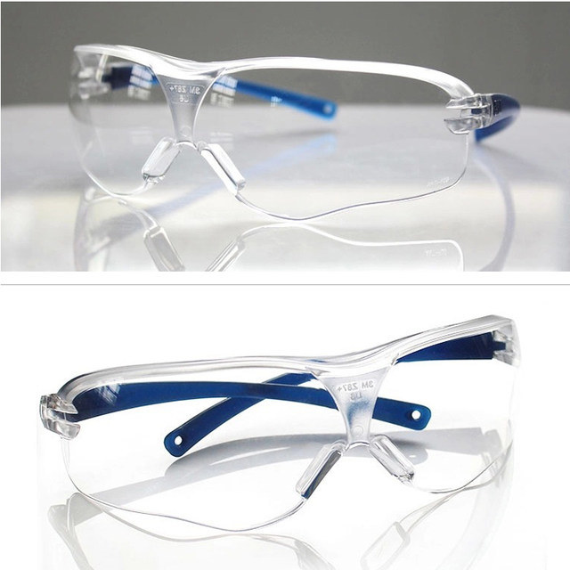 Easy Bending PPE Safety Goggles / Cool Safety Glasses Anti Chemical Fluid