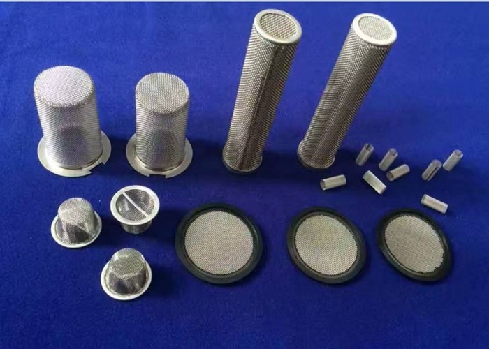 1M Width Stainless Steel Wire Cloth Square Hole 90X90 Mesh Silver Color