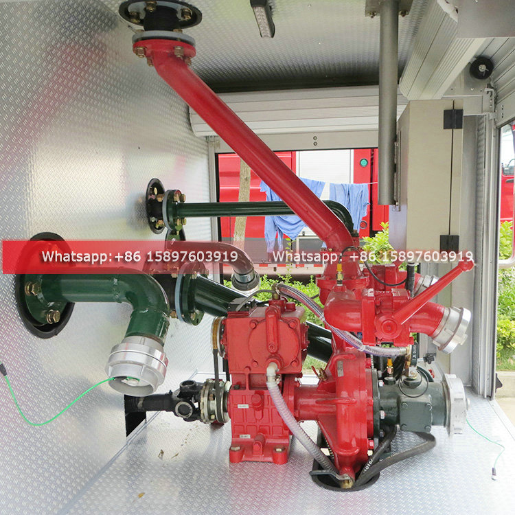 Cheaper Price NKR ISUZU Mini Fire Truck 3Tons Water Tanker Fire Fighting Truck for Sales