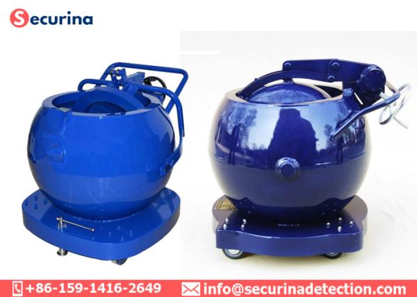 Carbon Steel Bomb Disposal Unit Blast Containment Vessel For Suspicious Threats