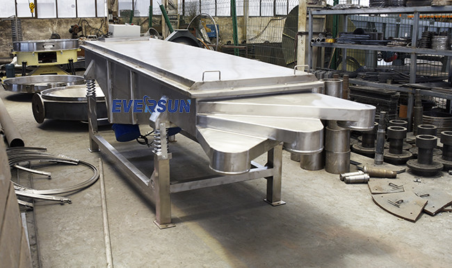 Adjustable Vibration Amplitude Linear Vibrating Screen For Effective Particle Sizing
