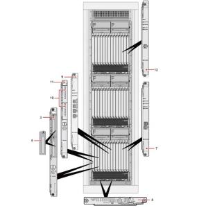 USN9810 Front board 03053960= CN21SMUA CGA,CN21SMUA,Shelf Management Unit