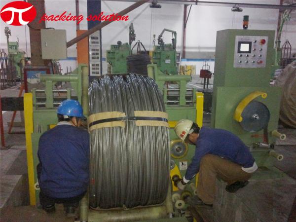Galvanized Steel Wire Packing Machine Automatic 4m/Min GS500 1.5KW Electric
