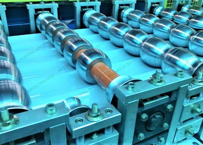 6 Ton Metal Roofing Machine Automatic PPGI Steel Sheet Making Equipment