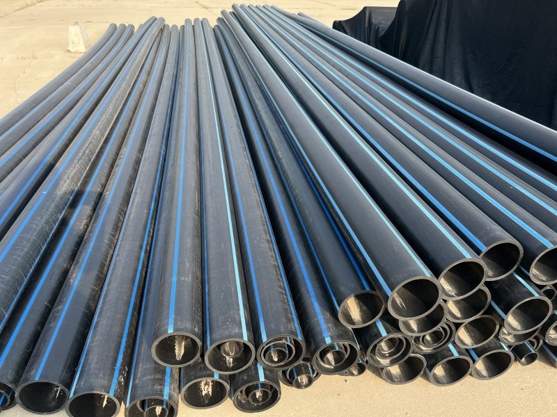 5.8/11.8m Per Length Dredging HDPE Pipe With High Tensile Strength