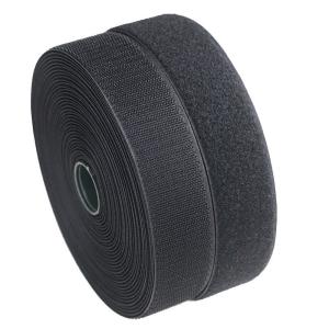 High Quality Self Adhesive Tape White Black Hook And Loop Fastener Tape For