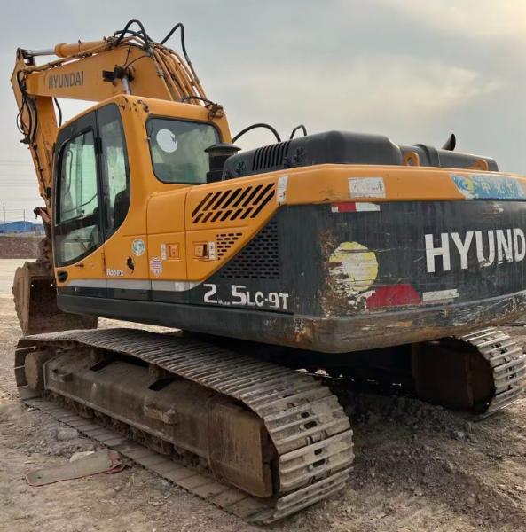 Original Korea Brand Used Hyundai 225LC Crawler Excavator 22T Second Hand Digger