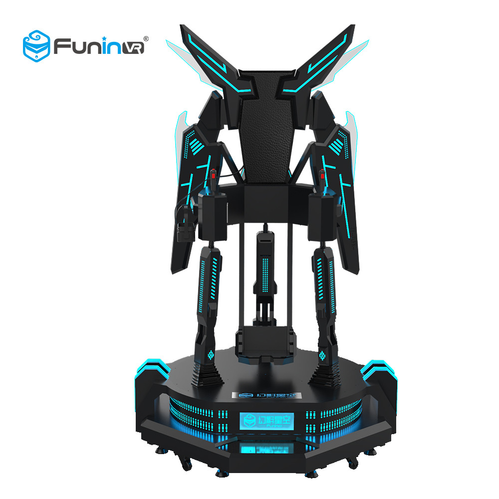 220V Funin VR Standing Up Shooting Game Machine 9D Fly VR Flight Simulator For Shopping Malls
