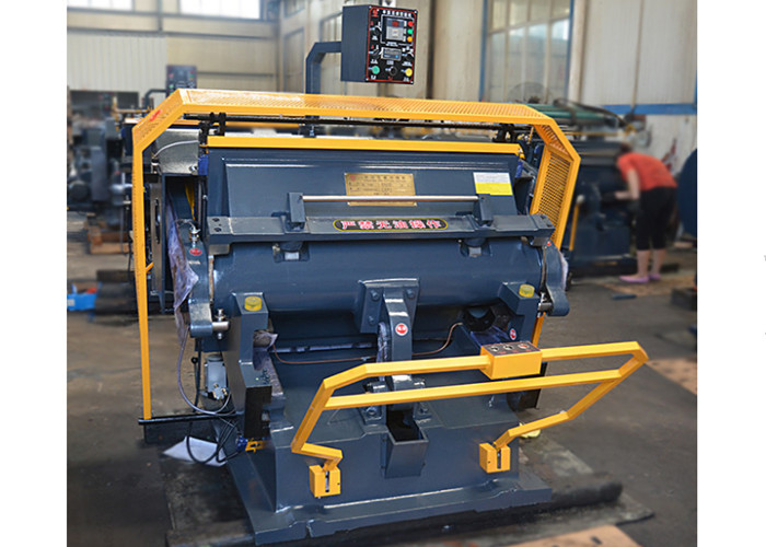 High Safety Manual Die Cutting Machine , Corrugated Paper Cutting Machine