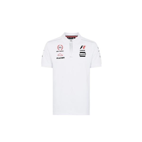 Custom Logo Printed Plus Size Men's Pullover Racing Sport Polo Shirts at