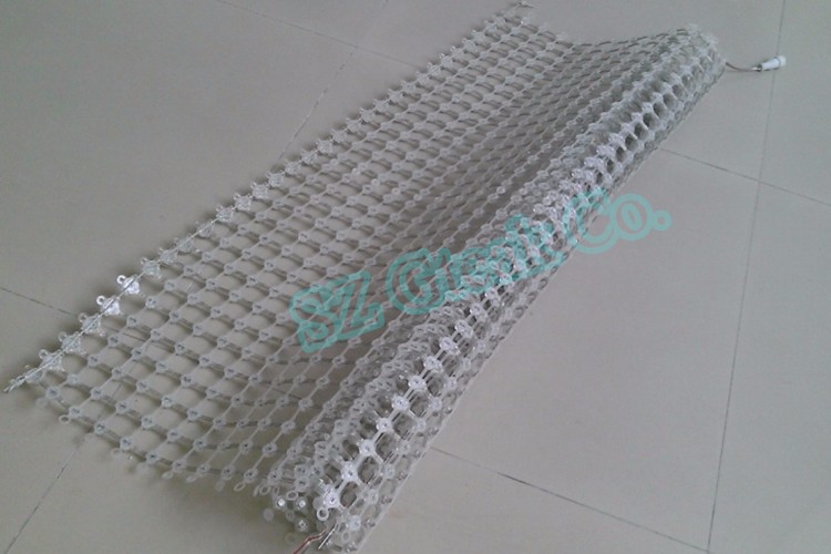 P30 outdoor mesh led for building surface