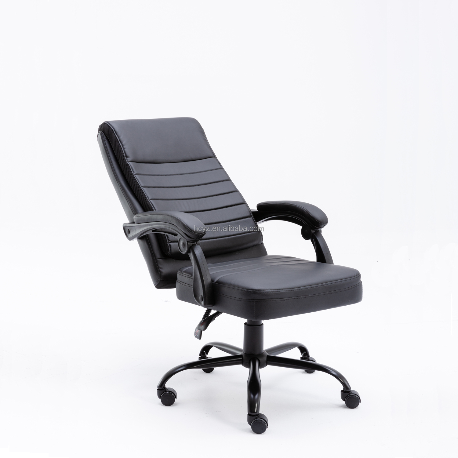 Cheaper Black Synthetic Leather Racing Gaming Chair with Backrest Adjustable 90 -180