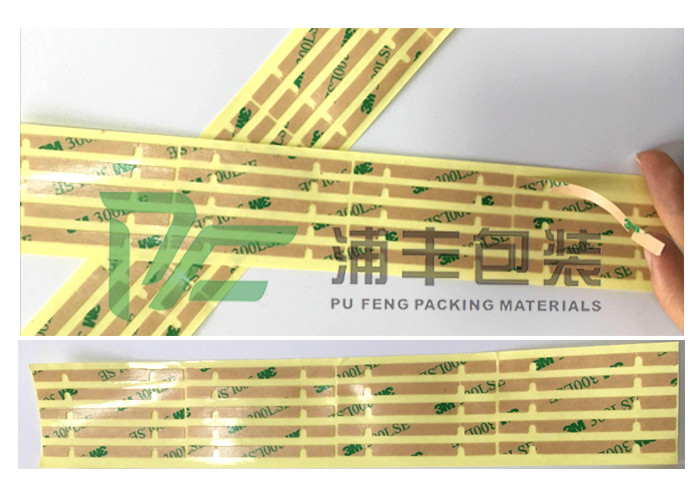 Die Cutting Self Adhesive Strip EMC EMI Shielding Foam Gasket Tesa Tape