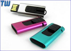  Slide Type USB Pen Thumb Drive 4GB Rectangle Design Curved Edge Manufactures